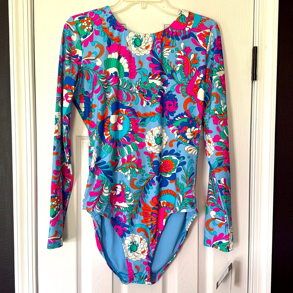 NWT Kate Spade New York Spring Water One Piece Swimsuit